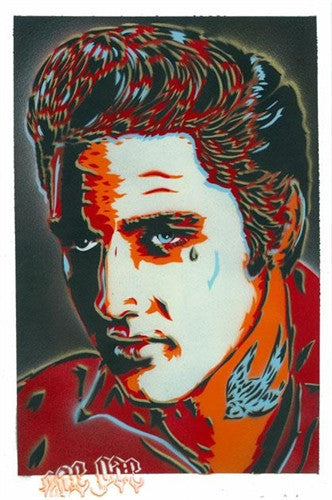 Elvis Presley' Original Painting by artist Jason Adams