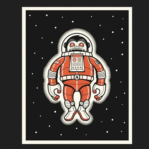 "Space Chimp" Limited Edition Print by Nick McPherson